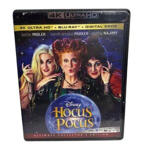 Disneys Hocus Pocus 4K Ultra HD/Blu-Ray/Digital Code Ultimate Collectors Edition